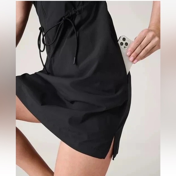 Athleta Topspin Dress - Black - XL - discontinued! - Picture 2 of 7